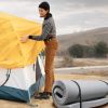 Memory Foam Camping Mattress - 75"x38"x3" Perfect for Outdoor Activities, RVs, Guest Rooms, and Dorms; Foldable, Portable