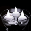 12 Pack LED Floating Candles, Waterproof Flameless Tea Lights Cool White Light - Battery Operated Candles Decoration for Wedding, Thanksgiving