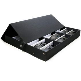 18 pcs Sunglasses Organizer Eyewear Display Storage Case Tray