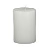 4x6" 2PK Unscented Soy Wax Candle, White