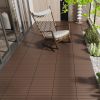 2FT Patio Deck Tiles, DIY Module Interlocking Decking Tiles Floor Tile