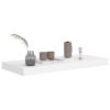 Floating Wall Shelves 2 pcs White 23.6"x9.3"x1.5" MDF