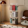 360¬∞ Rotating Bookshelf, Small Corner Bookcase with Small Footprint, 3 Tier Floor Standing Bookcasefor Kids&Adults