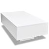 Coffee Table High Gloss White