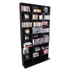 Atlantic Elite Media Storage Cabinet XL, Black