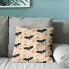 Flying Bats Throw Pillow 18X18 Inches