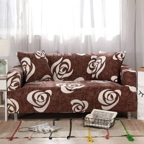 Printed Sofa Cushion Sofa Cover Sofa Cover (Option: S-1 seater)