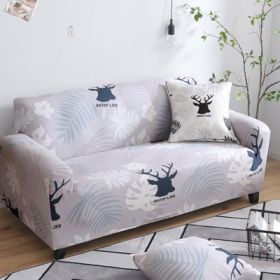 Printed Sofa Cushion Sofa Cover Sofa Cover (Option: M-1 seater)