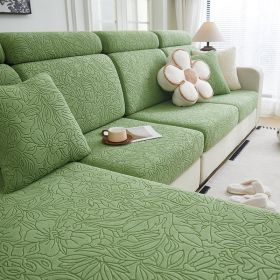 1 Pc Sofa Cover Universal Elastic Cover All Inclusive Sofa Cushion Lazy Cushion All Season Cushion Sofa Cover (Color: Green, size: Sofa head cover)