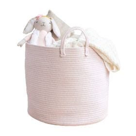 Large Storage Woven Baskets for Organizing Rope Cotton Decorative (Color: As pic show, Type: Style B)