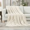 VERAMUSE 100% Cotton Blanket for Bed Weave Waffle Breathable Thin Blankets for Summer