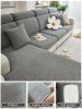 1 PC Jacquard Velvet Elastic Leather Sofa Cover, Simple All Inclusive Universal Set, All Season Universal Type