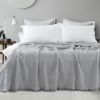 VERAMUSE 100% Cotton Blanket for Bed Weave Waffle Breathable Thin Blankets for Summer