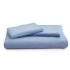 100% Washed Cotton Duvet Cover Set, Durable Fade-Resistant Natural Bedding Set (No Comforter)